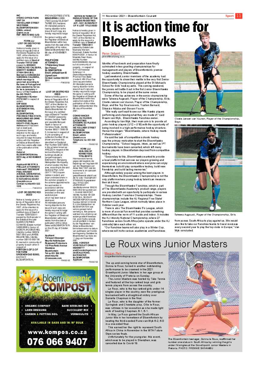 bloemfontein-courant-11-november-2021-epapers-page-11