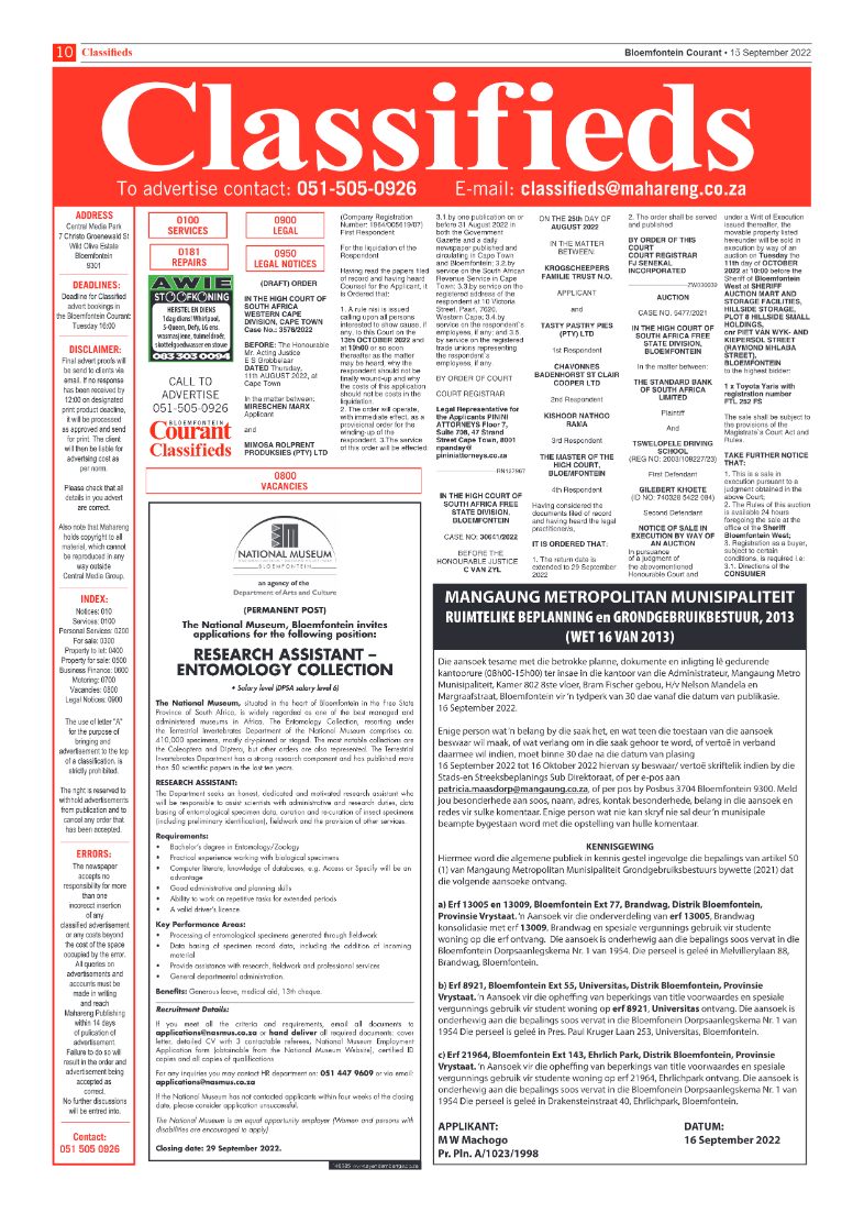 bloemfontein-courant-15-september-2022-epapers-page-10