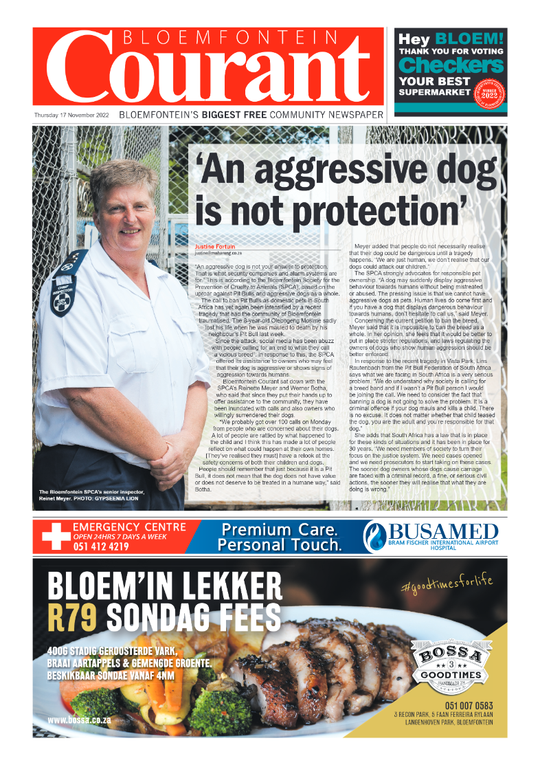 bloemfontein-courant-17-november-2022-epapers-page-1