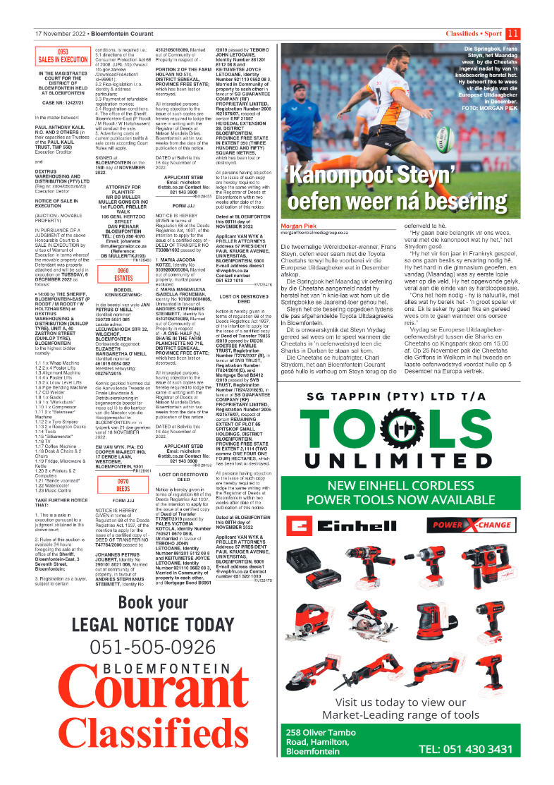 bloemfontein-courant-17-november-2022-epapers-page-11