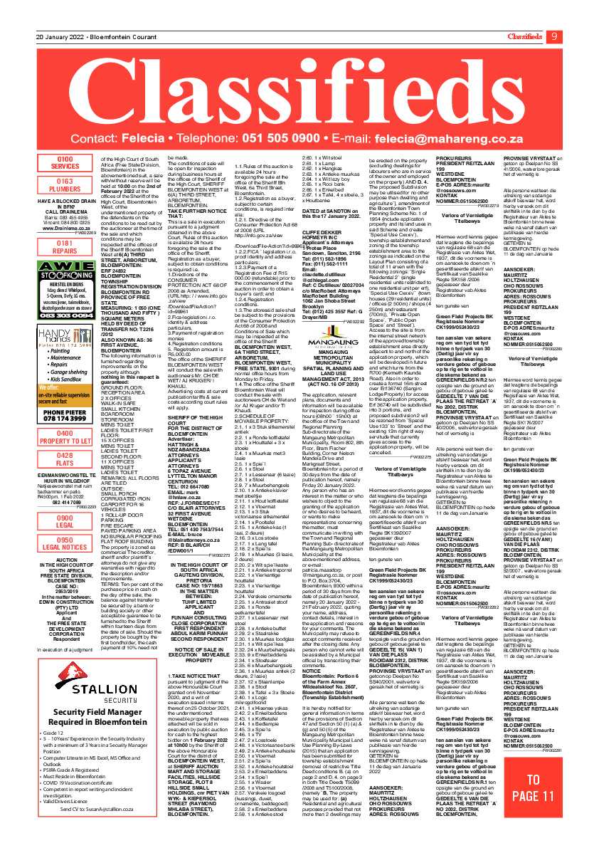 bloemfontein-courant-20-january-2022-epapers-page-9