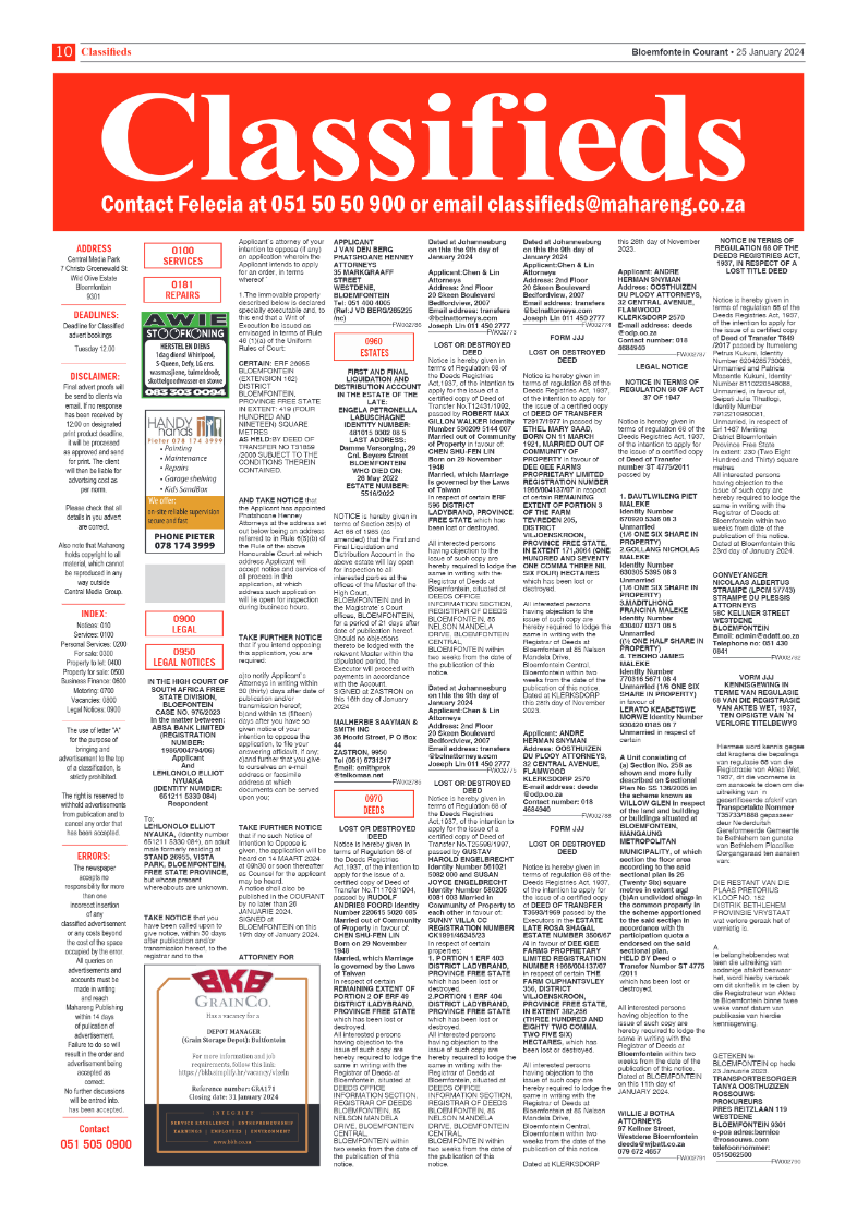 bloemfontein-courant-25-january-2024-epapers-page-10