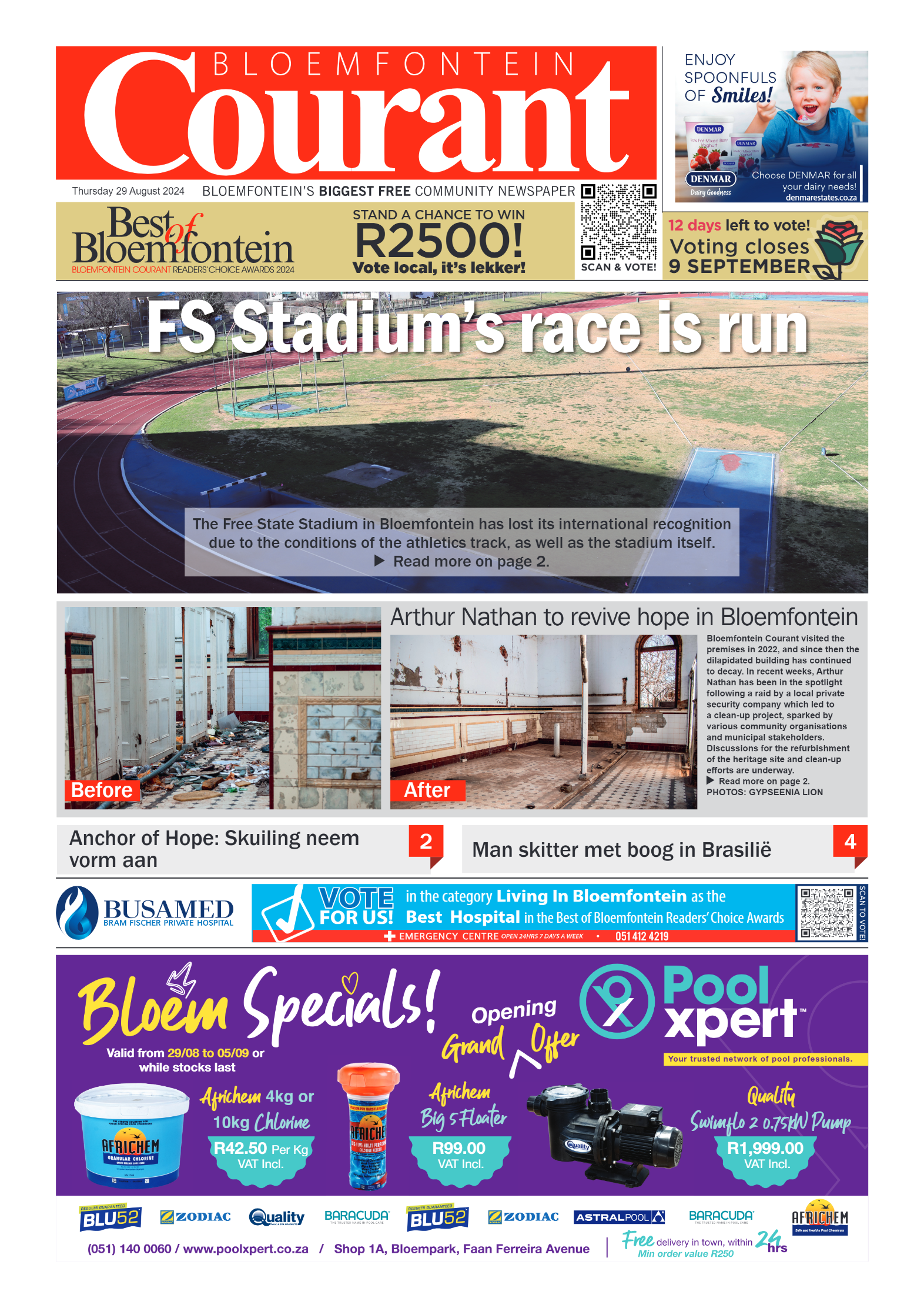 bloemfontein-courant-29-august-2024-epapers-page-1