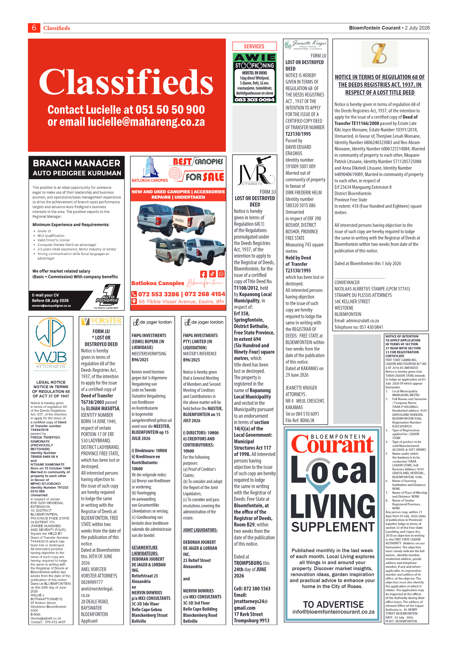 bloemfontein-courant-2-july-2026-epapers-page-6