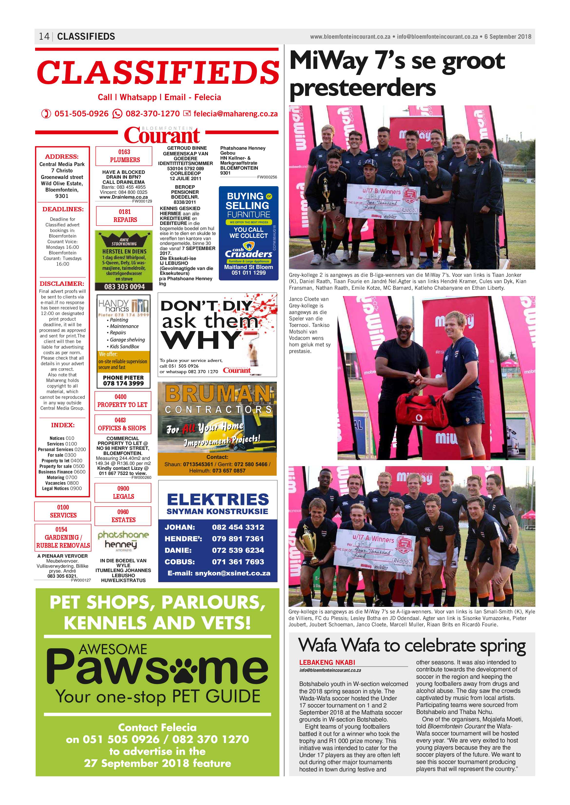 bloemfonteincourant-6-september-2018-epapers-page-14